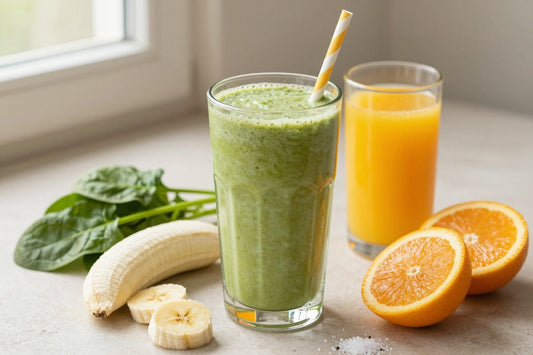 Citrus Green Smoothie in a glass