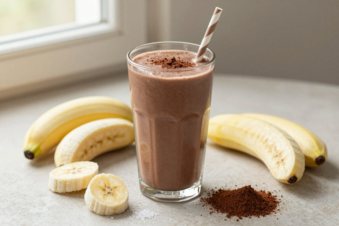 Classic Chocolate Smoothie in a glass