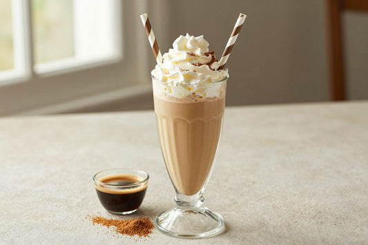 Coffee Malt in a glass