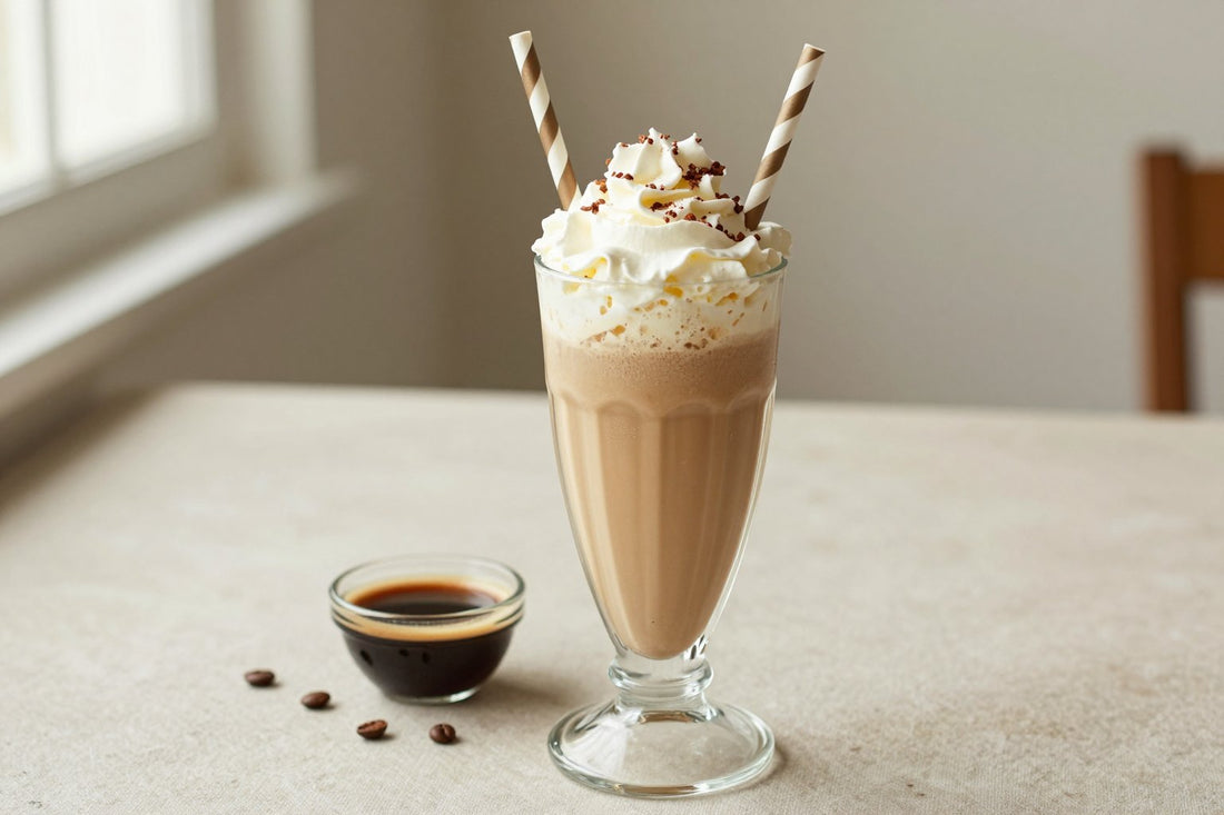 Coffee Milkshake in a glass