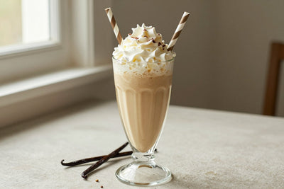 Coffeehouse Cream Milkshake in a glass