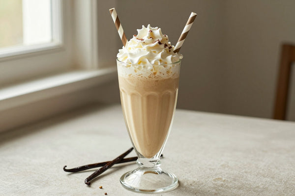 Coffeehouse Cream Milkshake in a glass
