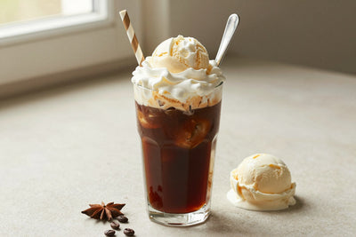 Cold Brew Float in a glass