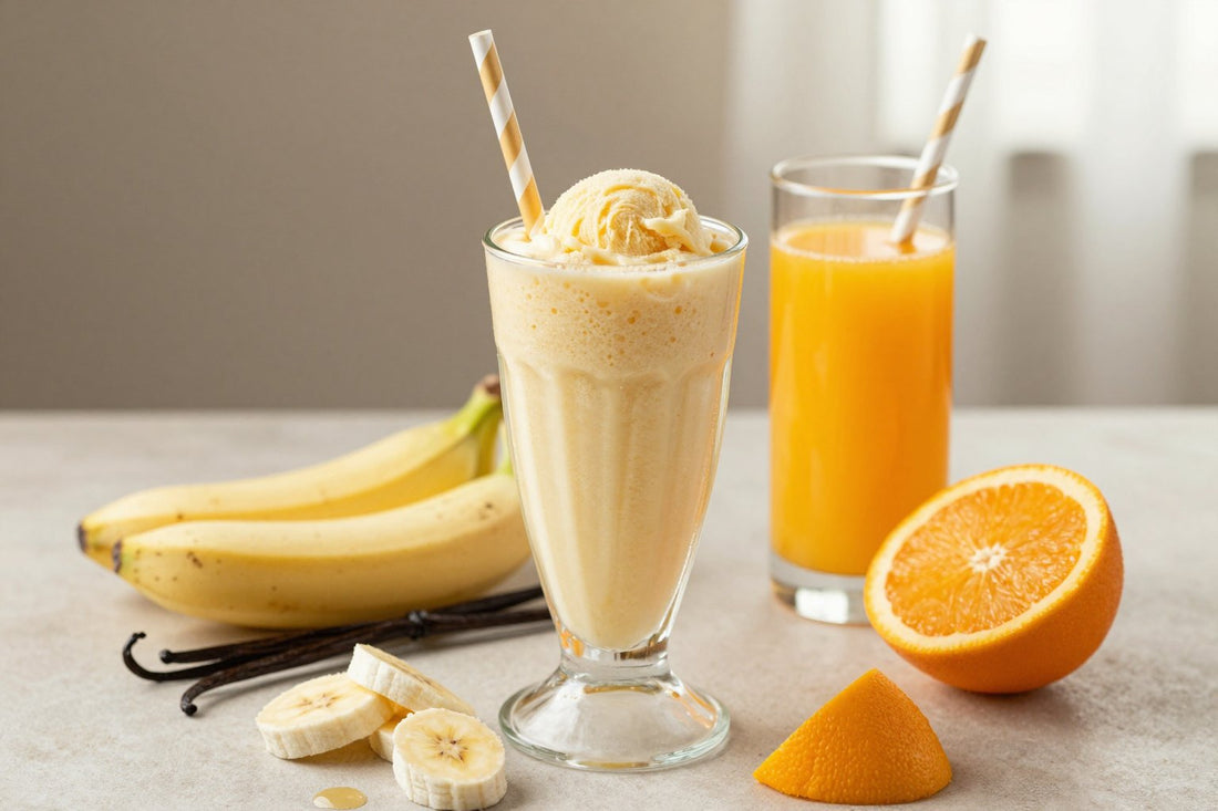 Creamsicle Smoothie in a glass