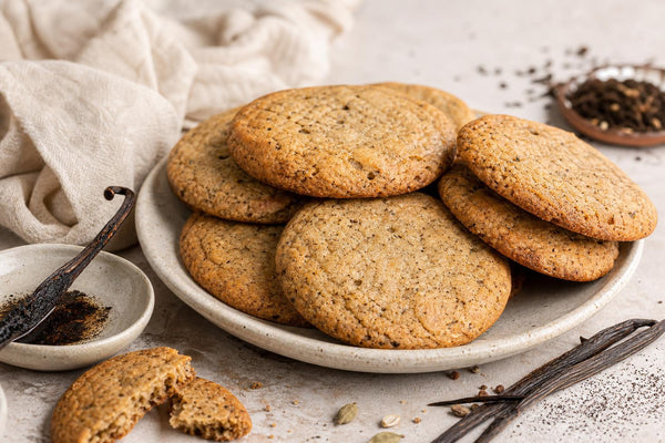 Dairy-free chai vanilla cookies