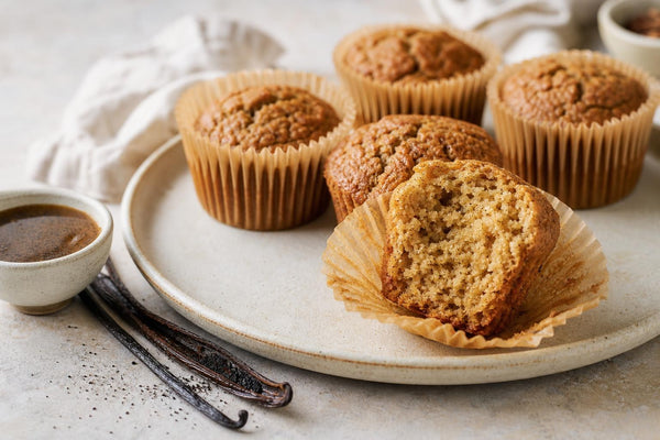 Dairy-free chai vanilla muffins