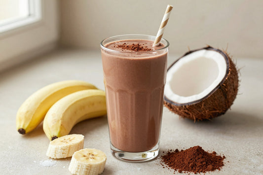 Dairy-Free Chocolate Smoothie in a glass