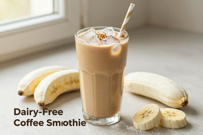 Dairy-Free Coffee Smoothie in a glass