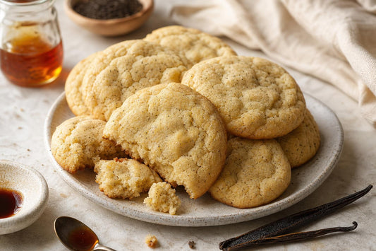 Dairy-free maple vanilla cookies