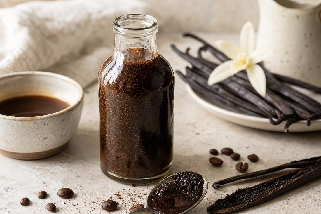 Espresso homemade vanilla extract