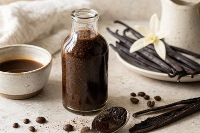 Espresso homemade vanilla extract