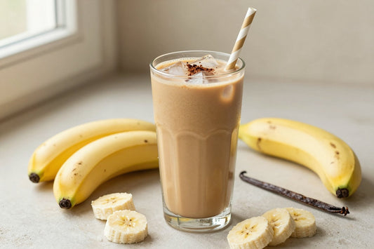 Espresso Vanilla Smoothie in a glass