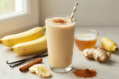 Gingerbread Smoothie in a glass