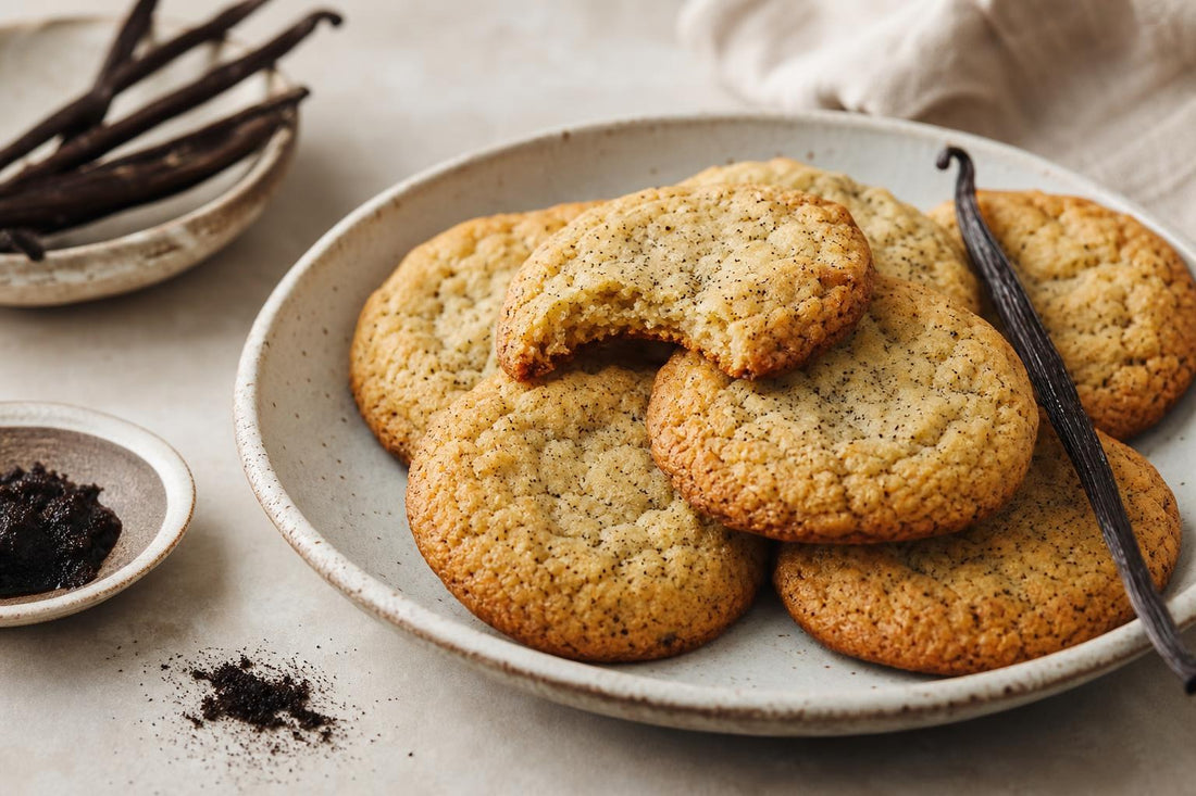 Gluten-free brown butter vanilla cookies