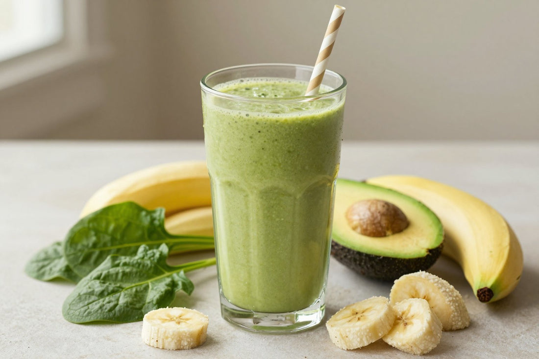 Green Goddess Smoothie in a glass