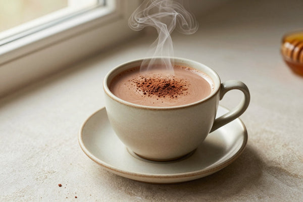 Honey Cocoa in a ceramic mug