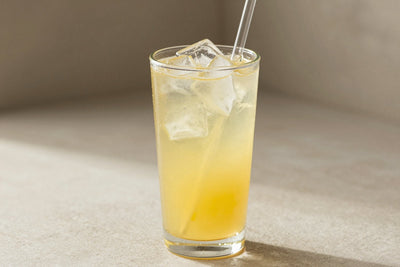 Honey Lemonade in a glass