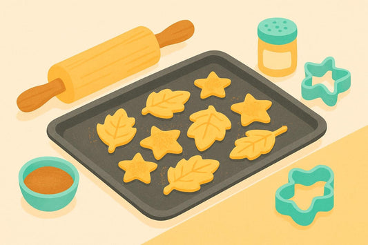 Pie Crust Leaves and Stars