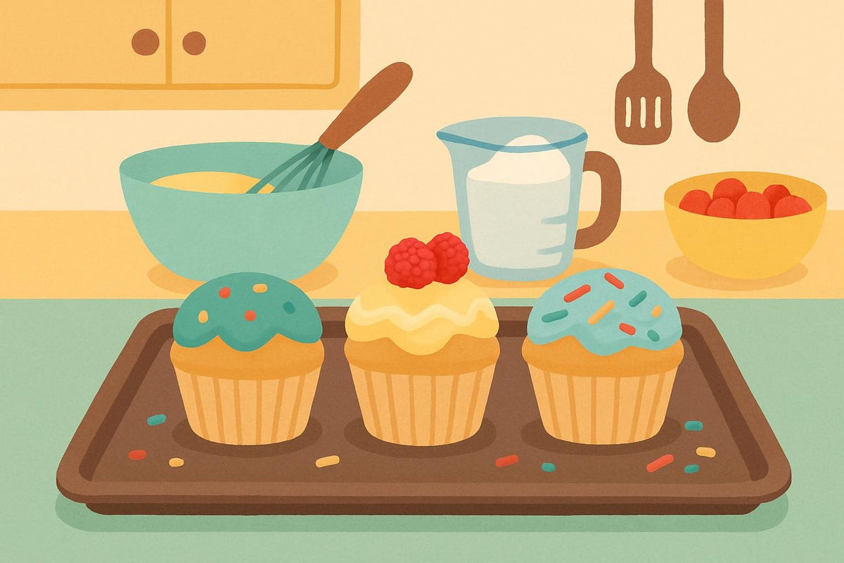 Decorating with Sprinkles, Drizzles and Fruit