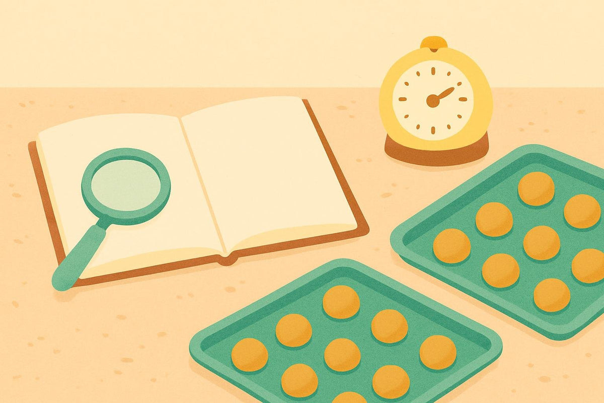 Kitchen Science Lab Notebook Page