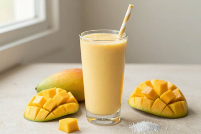 Mango Tropical Blend Smoothie in a glass
