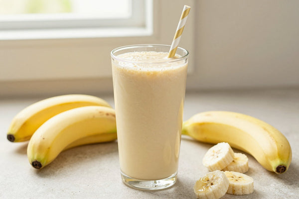 Maple Banana Smoothie in a glass
