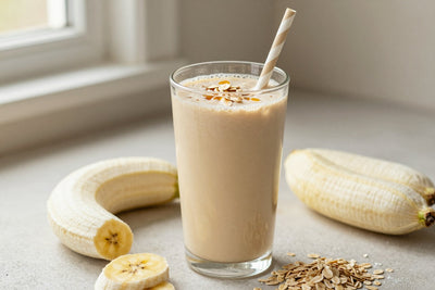 Maple Oatmeal Smoothie in a glass