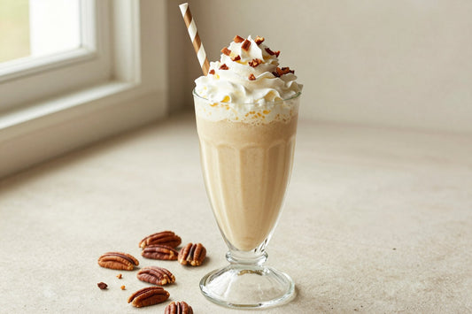 Maple Pecan Milkshake in a glass
