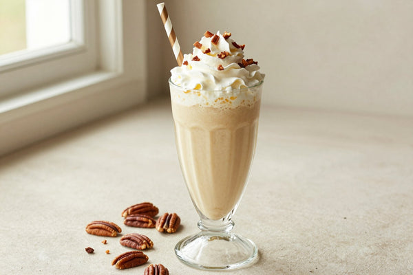 Maple Pecan Milkshake in a glass