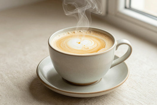 Maple Steamer in a ceramic mug