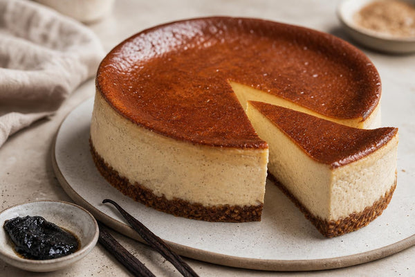 Maple vanilla cheesecake