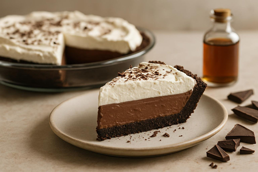 Slice of Mississippi mud pie