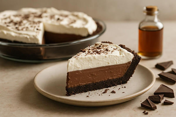 Slice of Mississippi mud pie