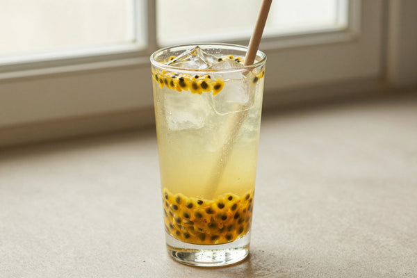 Passion Fruit Refresher in a glass