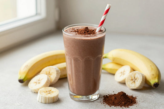Peppermint Chocolate Smoothie in a glass