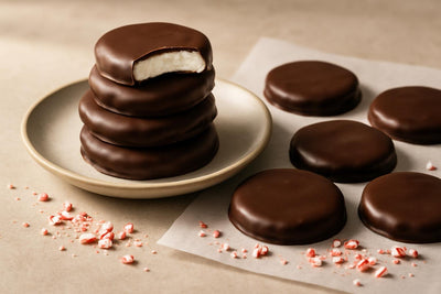 Homemade peppermint patties