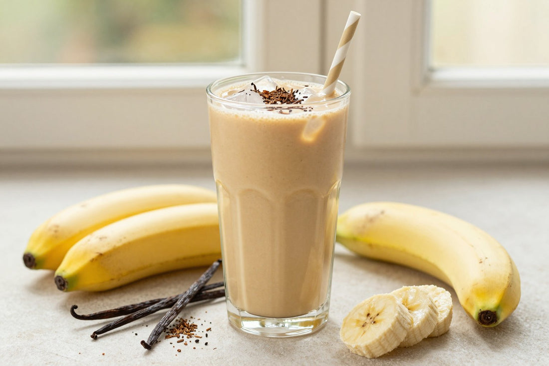 Rooibos Vanilla Smoothie in a glass