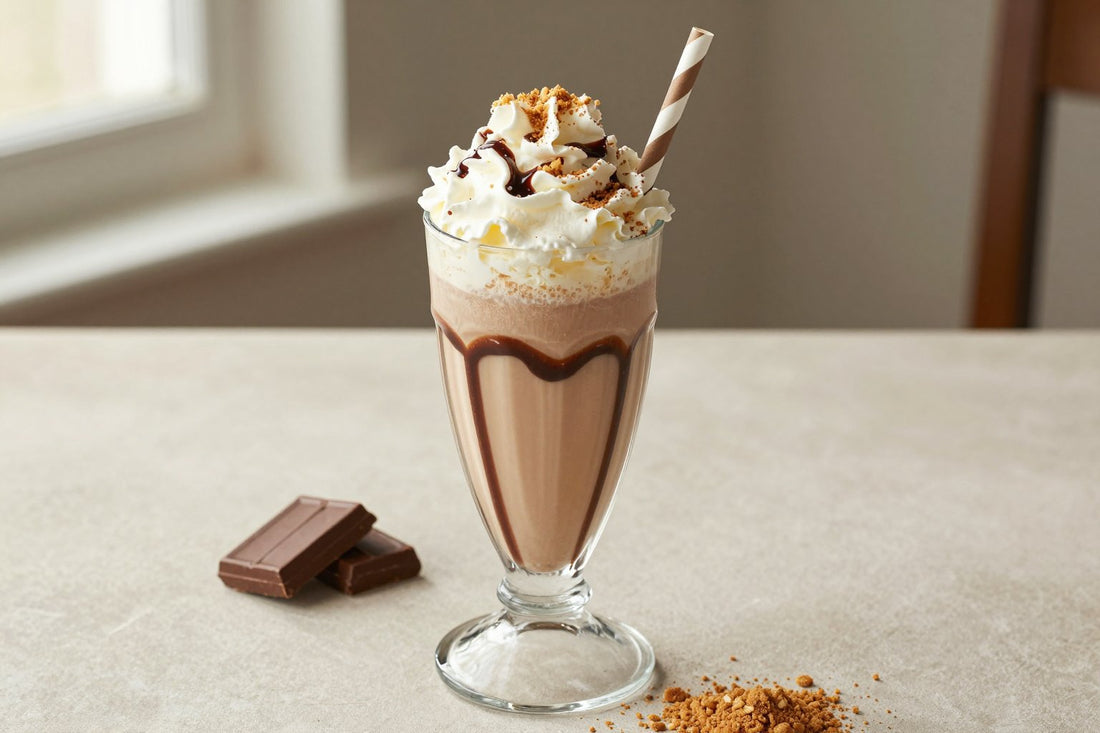 S'mores Malt in a glass