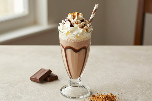 S'mores Malt in a glass
