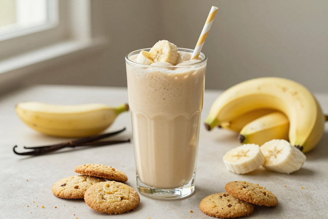 Sugar Cookie Smoothie in a glass