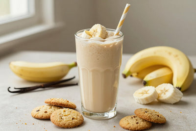 Sugar Cookie Smoothie in a glass