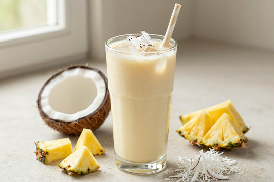 Tropical Coconut Blend Smoothie in a glass
