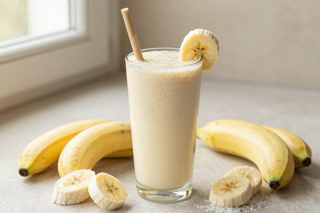Tropical Summer Smoothie in a glass