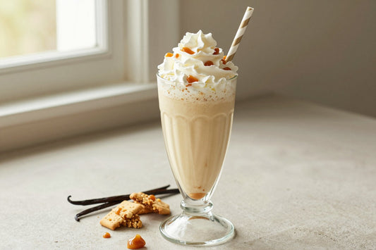 Ultimate Crunch Milkshake in a glass