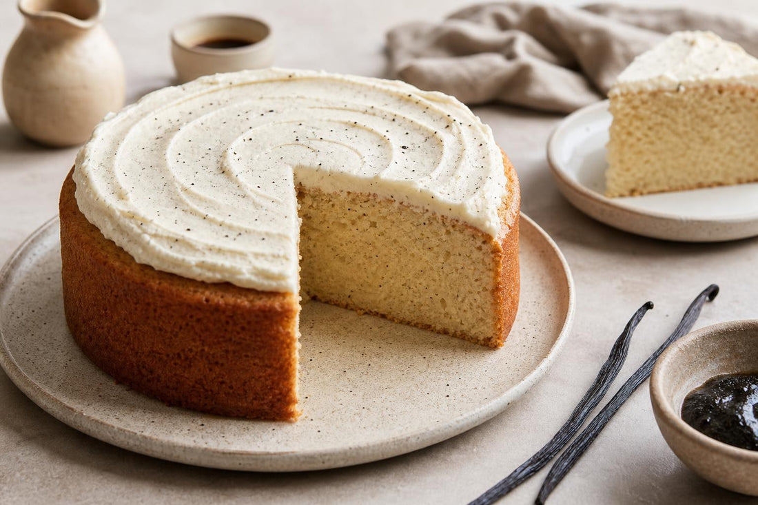 Vanilla layer cake