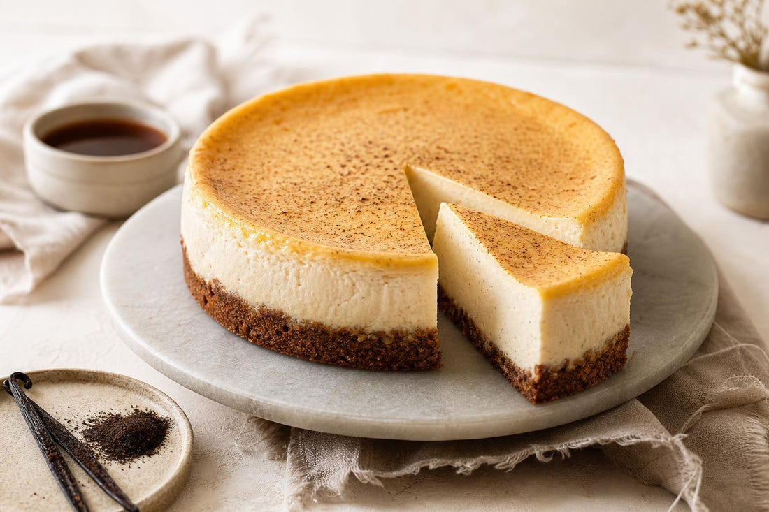 Vanilla cheesecake