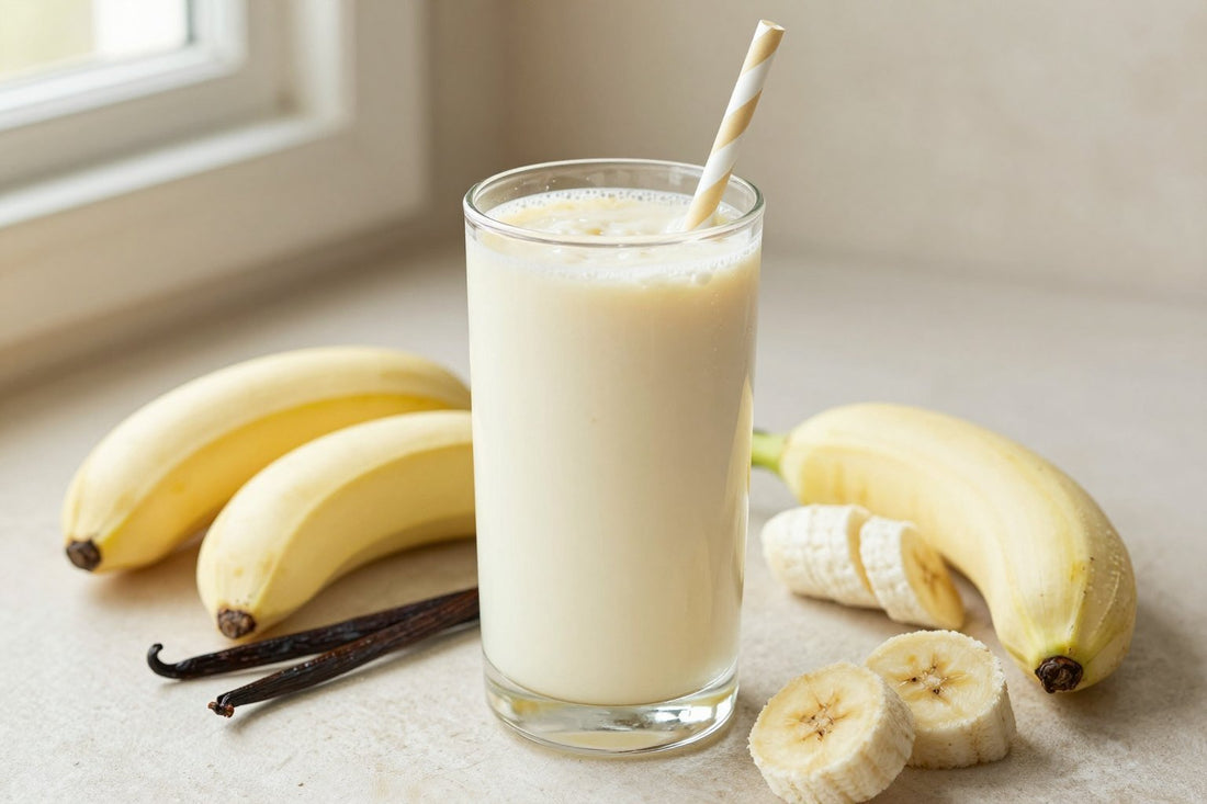 Vanilla Kefir Smoothie in a glass