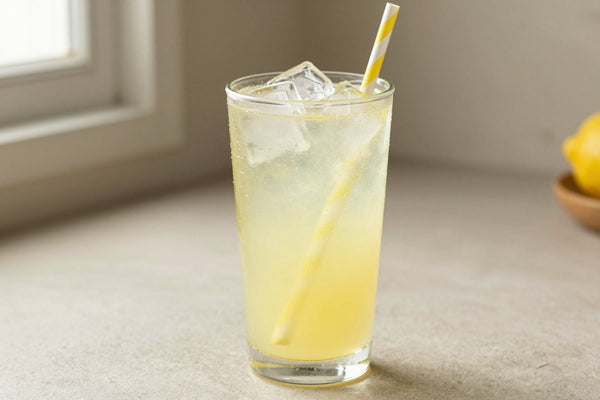 Vanilla Lemonade in a glass