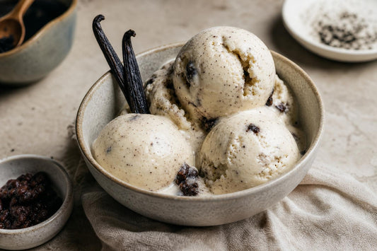 Vegan vanilla ice cream