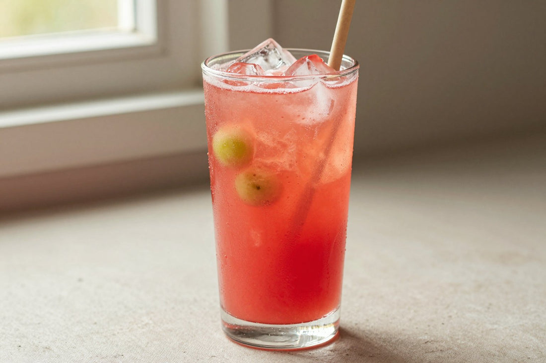 Watermelon Refresher in a glass